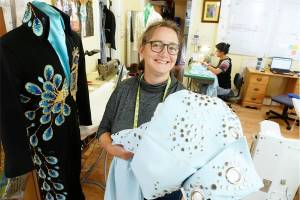 Eleanor von Boetticher, who founded ProElvis Jumpsuits, is part of a select few Dragons’ Den alumni chosen to appear on the CBC program’s 20th-anniversary broadcast. (Chris Bush/News Bulletin)