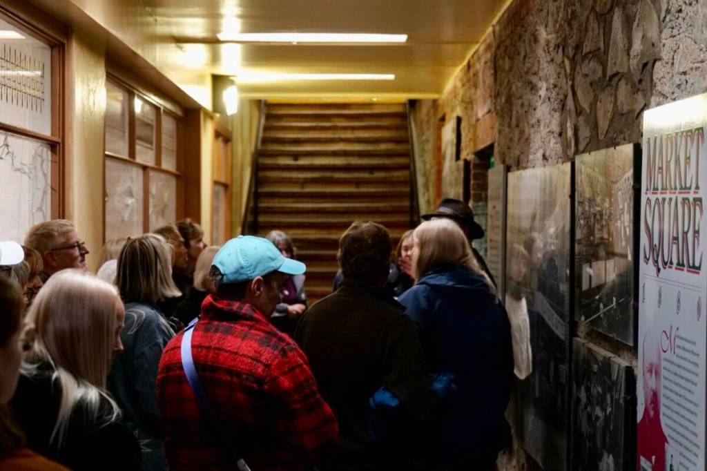 Dozens of locals and tourists joined Ghostly Walks to explore the eerie side of Victoria’s past.